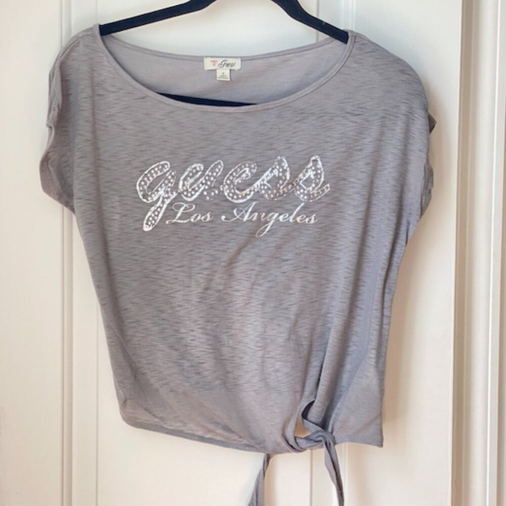 Iconic Y2K Rhinestone Guess Jeans Tshirt